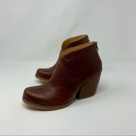 Kork-Ease Shoes - Korks Gemini Brown Leather Ankle Boots